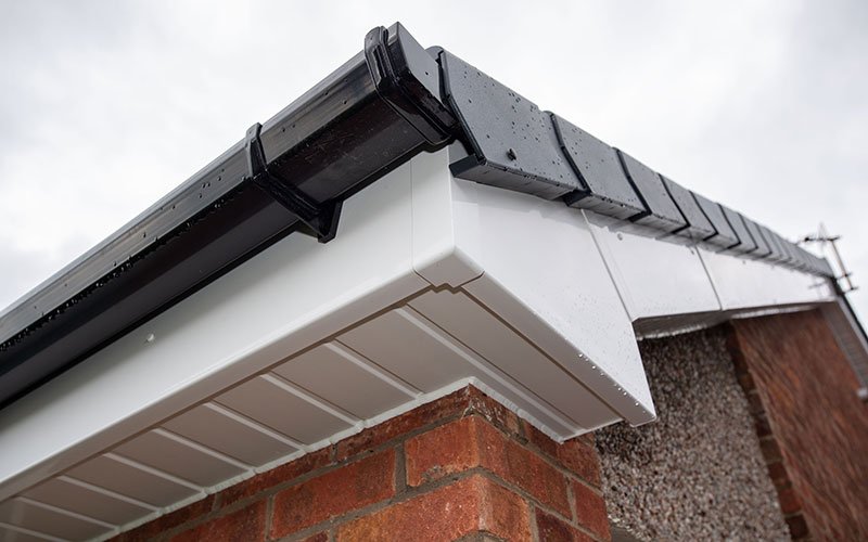 New UPVC fascias soffits and guttering