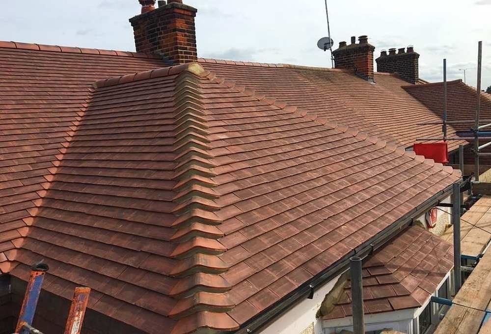 Traditional tiled roof